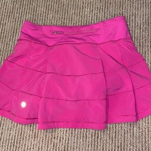 sonic pink lululemon skirt